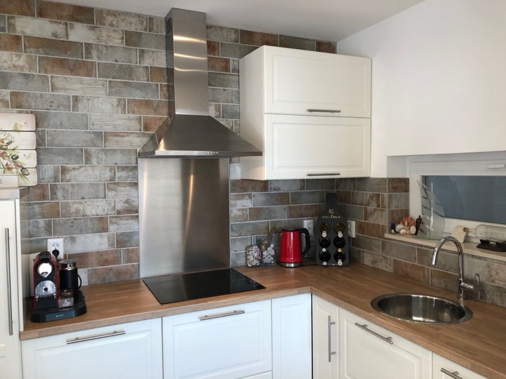 Kitchen in the two-bedroom apartment